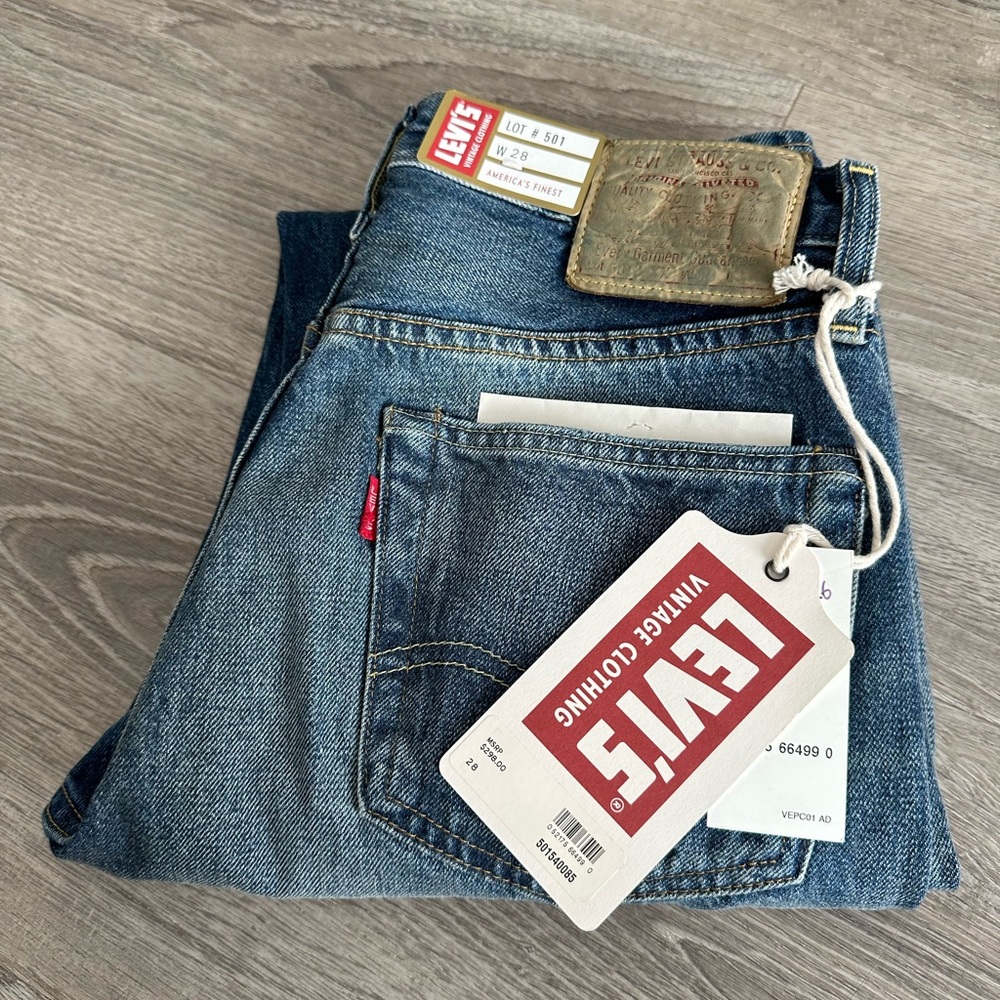 Levi’s 501 Z 1954 women vintage jeans
